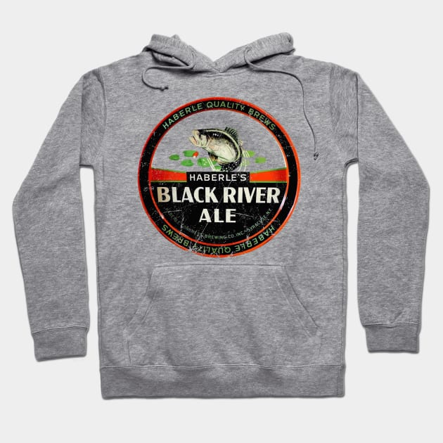 Black River Ale Hoodie by retrorockit